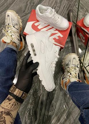 Кроссовки мужские белые найк 90,nike air max 905 фото