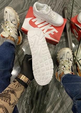 Кроссовки мужские белые найк 90,nike air max 908 фото