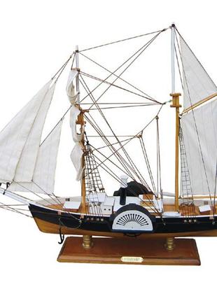 Корабль паровой sea club, l-70см, h-55 см (5162)