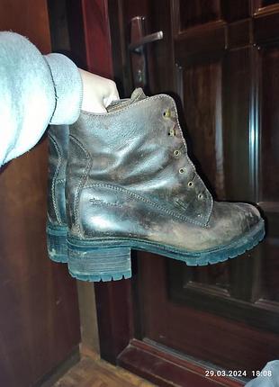 Сапоги кожа р 41,уст 27 см