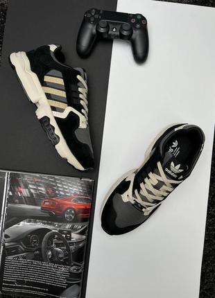 Мужские кроссовки adidas originals zx torsion black sand