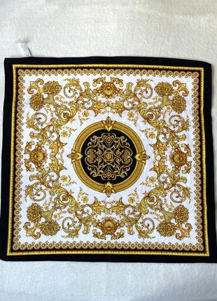 Хустина шарф zign zalando в стилі versace, бавовняний, 100% котон, бавовна