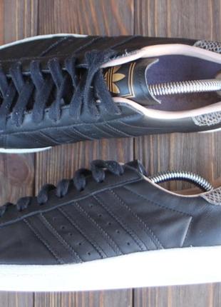 Кроссовки adidas superstar 80 кожа оригинал 39р кеды2 фото