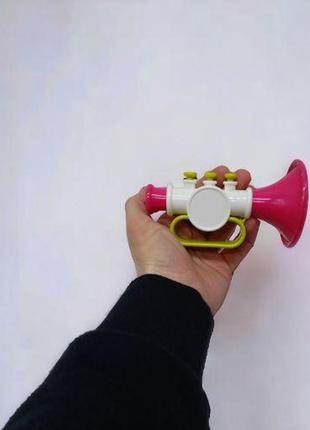 Музична іграшка "труба" (13 см)2 фото