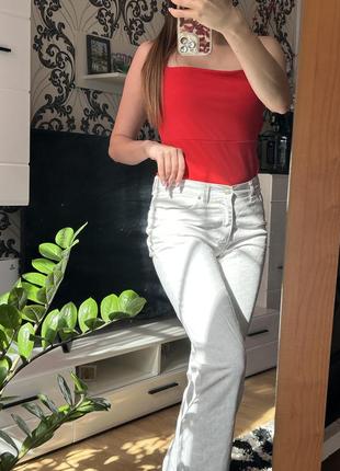 #разгрузка крутые белые джинсы tommy с лого , актуальные на весну/лето2 фото