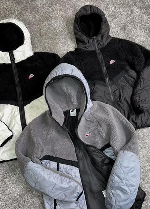 Куртки «nike nsw sherpa»9 фото