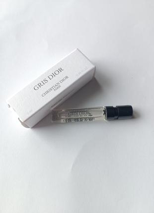 Пробник парфюмированной воды cristian dior gris dior, 2 ml