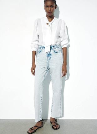Джинси zara mom fit