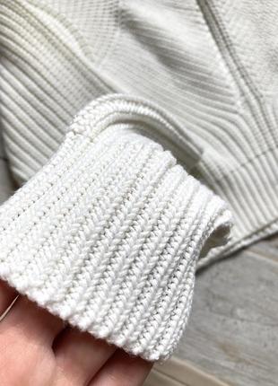 Хлопковый белый кроп свитер pimkie4 фото