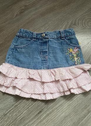 Джинсовая юбка