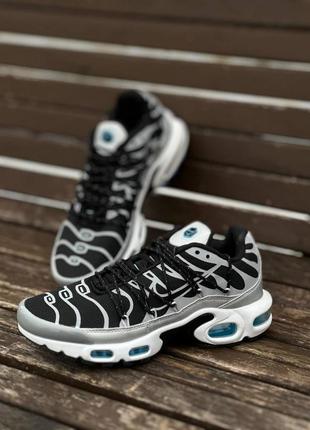 Nike air max tn plus lace toggle black grey