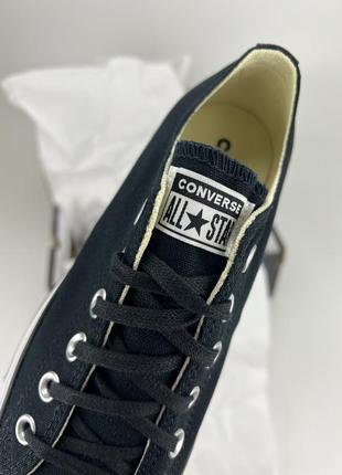 Кеды converse chuck taylor all star lift ox 560250c, оригинальные кеды конверс на платформе женские4 фото