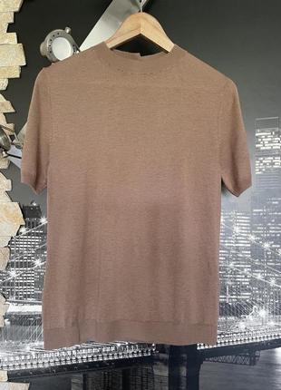 Кофта кофтинка базова жіноча короткий рукав zara