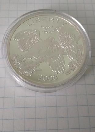 5 доларів сша. liberty. 2008