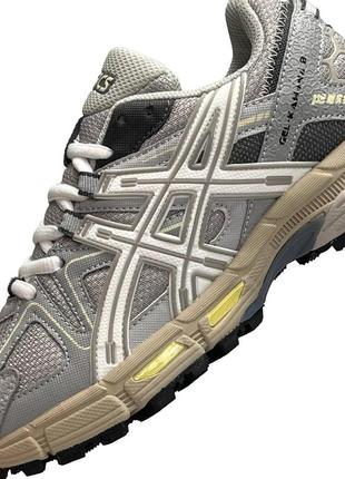 Женские кроссовки asics gel kahana 8 cерые повседневные кроссовки асикс гель кахана 8 весна лето2 фото