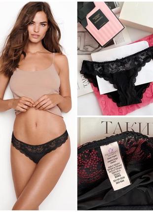 Изысканные трусики с цветочным кружевом victoria’s secret