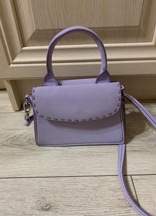 Zara сумка сумочка зара zara purple bag кросс-боди сумка трансформер5 фото