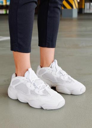 Yeezy boost 500 white5 фото