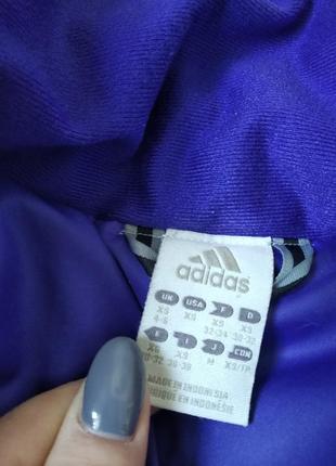 Куртка adidas женская фиолетовая5 фото