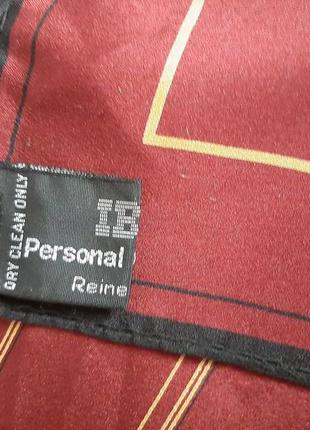 Шовкова хустка платок dry clean only italy