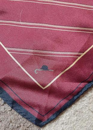 Шовкова хустка платок dry clean only italy