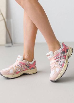 Женские кроссовки asics gel kahana 8 pink розовые повседневные кроссовки асикс гель кахана 8 весна лето9 фото