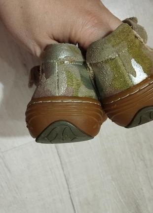 Туфли натур нубук р30, 19 см4 фото