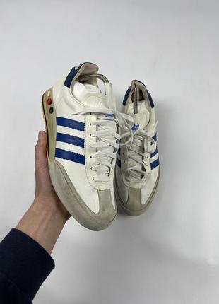 Adidas винтажные кожаные кроссовки 1994 made in slovenia