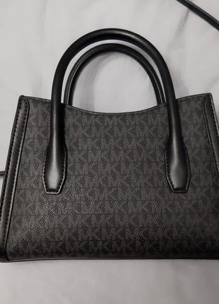 Сумка michael kors gabby small logo satchel оригинал5 фото