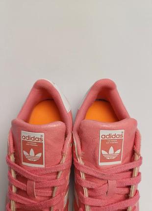 Adidas superstar, розовые кроссовки5 фото