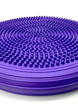 Балансувальна масажна подушка easyfit cushion-2 фіолетова4 фото