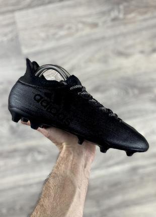 Adidas techfit копы сороконожки бутсы 41 размер футбольные чёрные оригинал1 фото