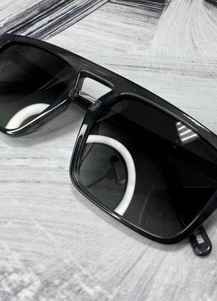 Солнцезащитные очки унисекс маска линзы с поляризацией оправа ацетат6 фото