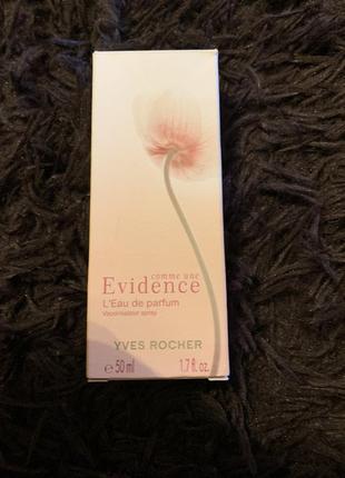 Парфюмерная вода yves rocher comme une evidence 50мл2 фото