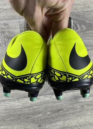 Nike hyper venom копы сороконожки бутсы 40 размер футбольные желтые оригинал6 фото