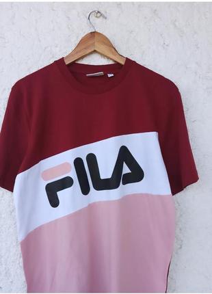 Футболка fila l m фила майка мужская