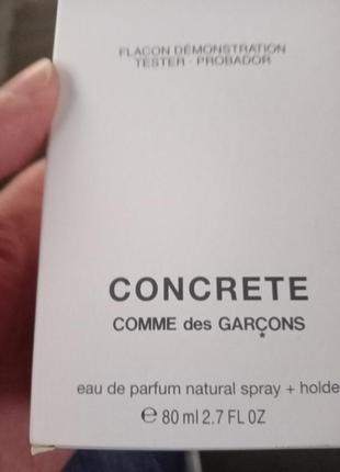Абстрактный аромат для мужчин и женщин concrete comme des garcons4 фото