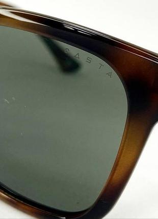 Солнцезащитные очки женские бабочки в пластиковой пятнистой оправе с литыми носоупорами3 фото