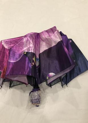 Зонт фиолет frei regen полуавтомат4 фото