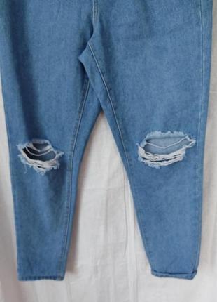 Штани джинсові з дзюрками boohoo   роз. 465 фото