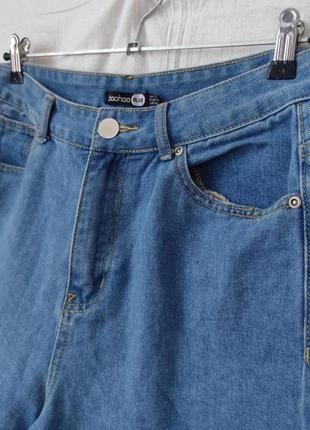 Штани джинсові з дзюрками boohoo   роз. 464 фото