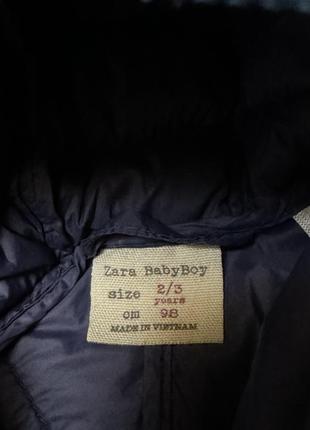 99 грн детская куртка zara 98 см7 фото