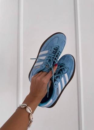 Кроссовки adidas special blue замш ст.1467 • производитель : вьетнам • материал: замш3 фото