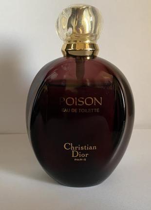 Christian dior poison edt 5мл вінтаж