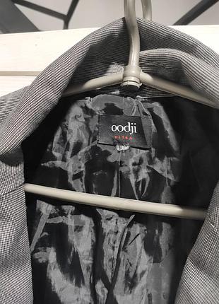 Піджак жіночий 44 сірий жакет s класичний2 фото