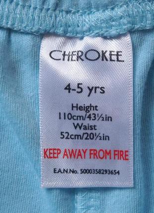 4-5 лет хлопковый набор футболка и шорты cherokee, б/у.8 фото