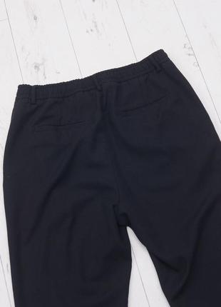 Zara man классические спортивные брюки на резинке черного цвета свободные р. l7 фото
