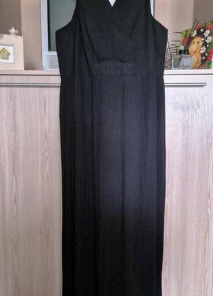 ❤ нарядное новое вечернее платье макси плиссе 🔥 для королеви2 фото