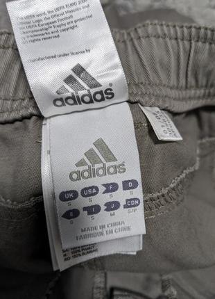 Очень крутые грузовые брюки adidas cargo трансформеры, размер s, полупояс 36-37 полупояс 50 длина 958 фото