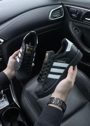 Adidas superstar black y2k/ drill / sk8